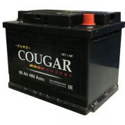 Аккумулятор автомобильный Cougar Energy 60Ah 480A